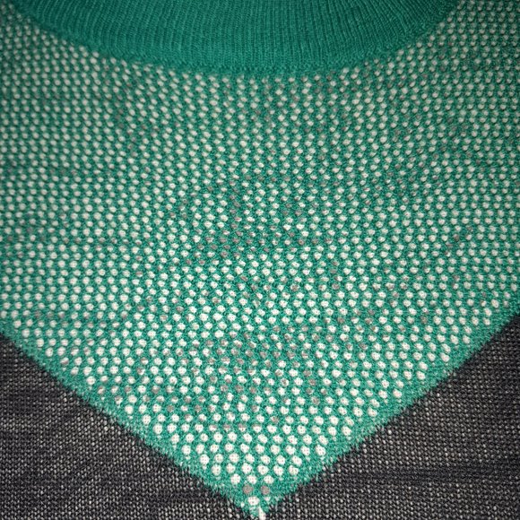 I Heart <3 Ronson Colorblock Mesh Knit Light Sweater - Picture 3 of 11